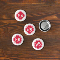 Set of Hub pin buttons